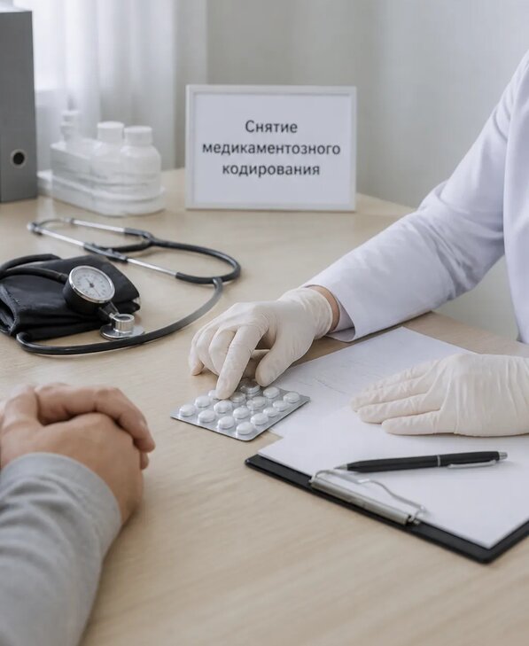 Снятие медикаментозного кодирования в Алексине от 5494 р. | Медзона